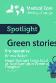 Green stories: Pre-operative appointments to reduce costs and emissions in hand therapy